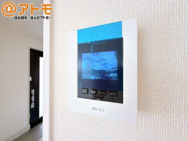 【セキュリティ】 | 沼津市東間門　新築一戸建て　1号棟 | TVモニター付きインターホンは防犯性に優れています！