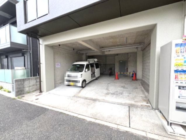 Ｎ－ＣＵＢＥⅢの駐車場