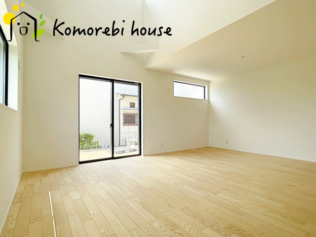 上尾市浅間台418①　新築一戸建ての居間・リビング|リビングです