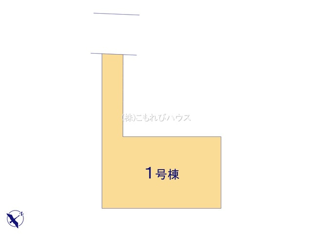 上尾市浅間台418①　新築一戸建ての区画図|1号棟