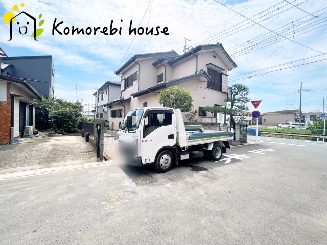 上尾市浅間台418①　新築一戸建ての前面道路含む現地写真|撮影：'26/07/24