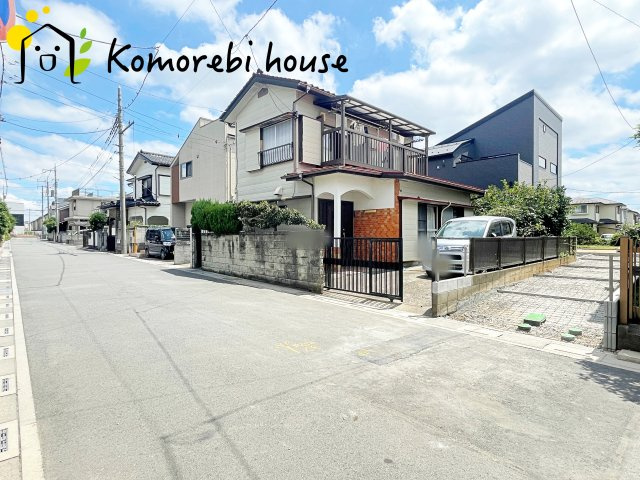上尾市浅間台418①　新築一戸建ての前面道路含む現地写真|前面道路含む現地写真です