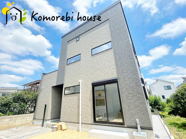 上尾市浅間台418①　新築一戸建ての外観|外観は落ち着いています