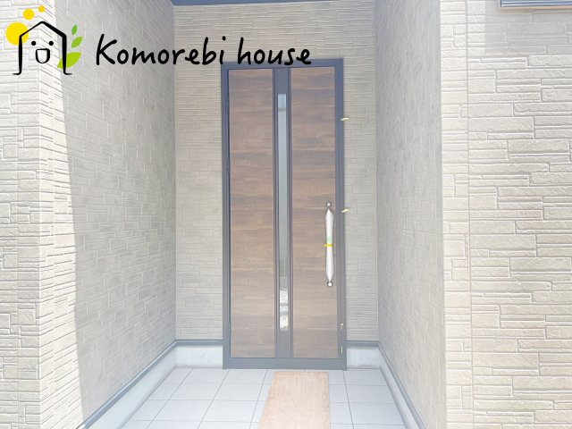 上尾市浅間台418①　新築一戸建ての玄関|シンプルで使いやすい玄関です