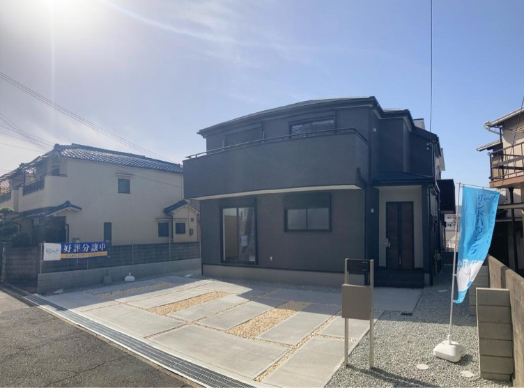 神戸市垂水区旭が丘3丁目の前面道路含む現地写真