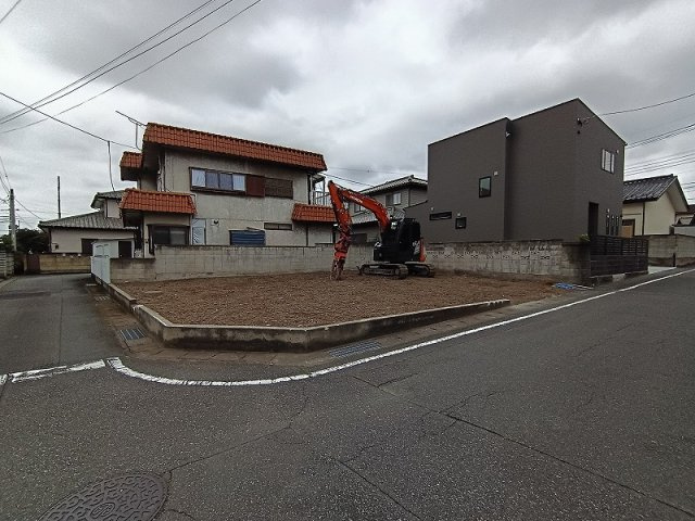 高崎市上中居町売土地の外観
