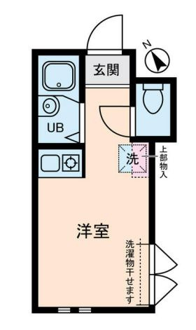 ８７house０２の間取り|バストイレ別★