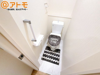 【トイレ】 | 沼津市東間門　新築一戸建て　2号棟 | 清潔感のあるトイレです！