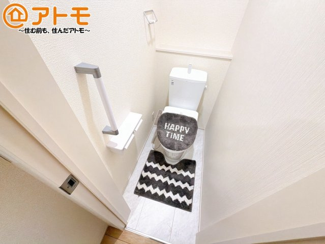 【トイレ】 | 沼津市東間門　新築一戸建て　2号棟 | 清潔感のあるトイレです！