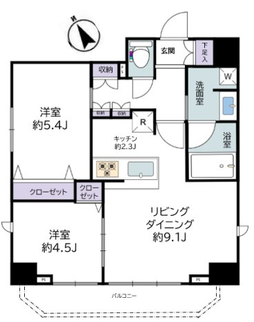 【間取り】 | ガーラ・ヴィスタ水道橋