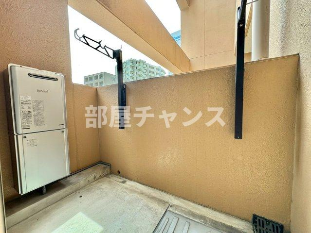 シャルム富士見のバルコニー