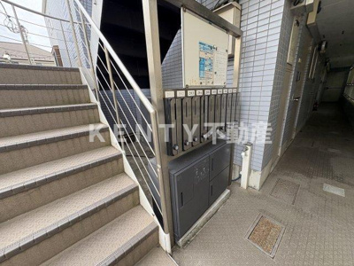 【エントランス】 | ハイツ大堀 | 毎日通るエントランスはこのようになっています