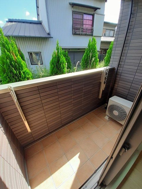 グラス　ド　フジ　Ⅱのバルコニー