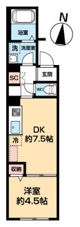 【間取り】 | NEXAS EBARA