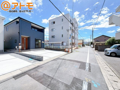 【前面道路含む現地写真】 | 沼津市東間門　新築一戸建て　3号棟