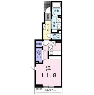 【間取り】 | ハピネス　縁　Ⅱ