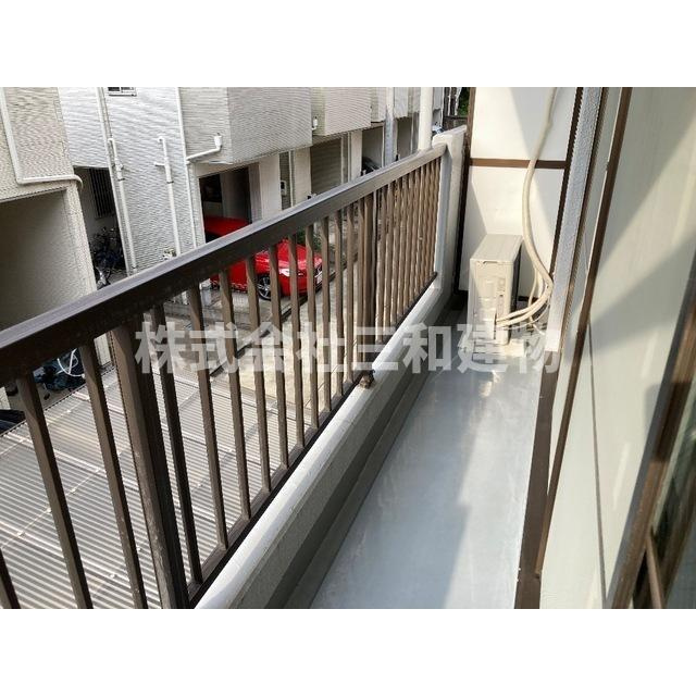 ハイム本丸Ⅱのバルコニー