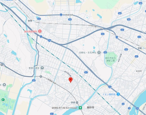 高砂市伊保崎４丁目　土地の地図