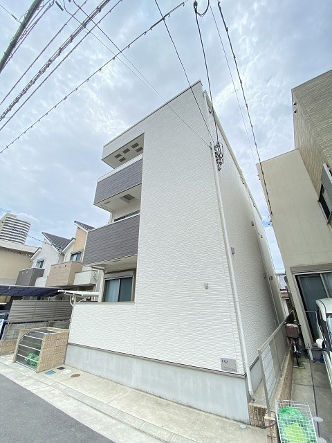 フジパレス西立花Ⅲ番館の外観|外観です