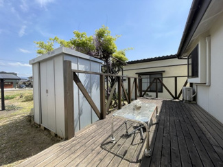 【設備】 | 伊達市保原町竹内町　中古住宅（Z） | ウッドデッキ