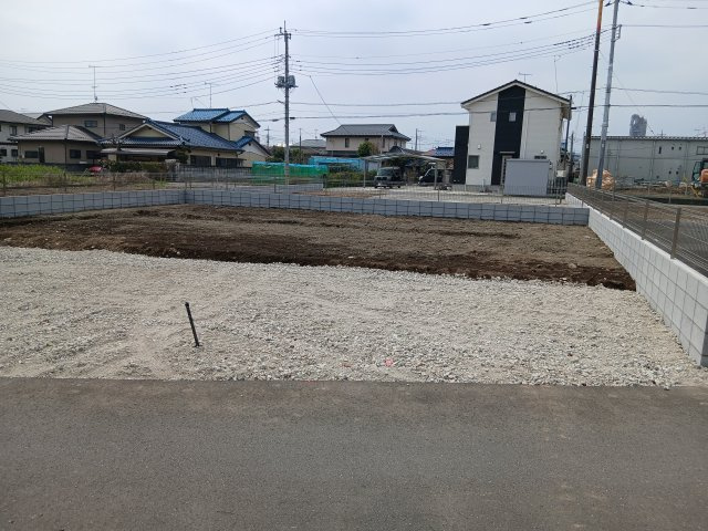 リーブルガーデン．S　熊谷拾六間第６　の外観|１号棟現地現況（2026年03月30日）撮影