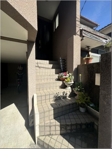 一乗寺梅ノ木町の庭