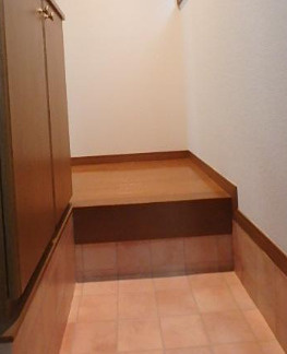さつきの玄関