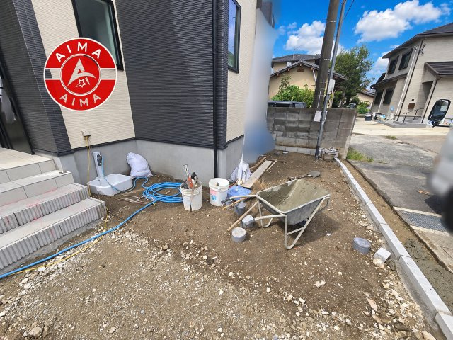 福岡市早良区田隈3丁目第7-1棟(1号棟)の庭|お庭で自由な時間を過ごせます。