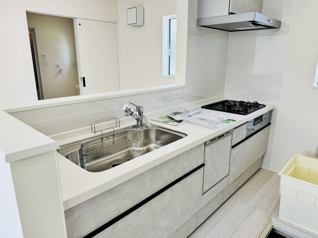 八王子市　川口町　平屋（新築一戸建て）２３ー３期のキッチン|～使い勝手の良いシステムキッチン～