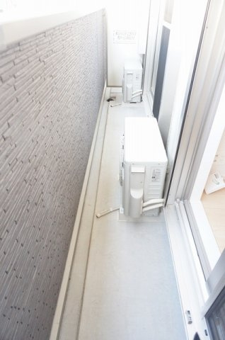 ソレイユ妙峠のバルコニー