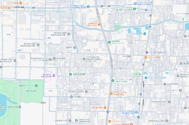 12(土)13(日)現地見学可能！◆東大阪市池島町　限定1邸の地図