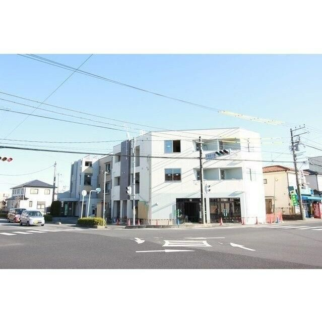 川口市長蔵１丁目の賃貸マンションの外観