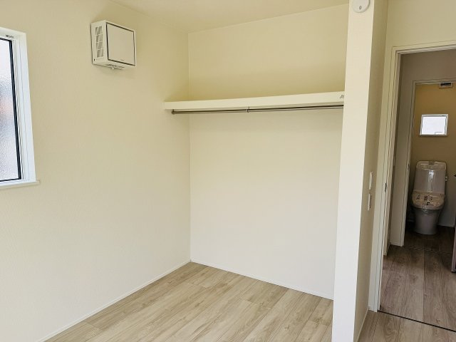 八王子市　川口町　平屋（新築一戸建て）２３ー３期の洋室|～オープンタイプのクローゼットがある洋室です～
