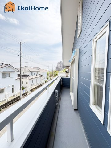 神戸市西区樫野台６丁目　中古戸建のバルコニー|【ホームページに現地動画掲載中】●年中無休：当日予約可●陽当り良好バルコニー♪屋根は８万円～設置可能