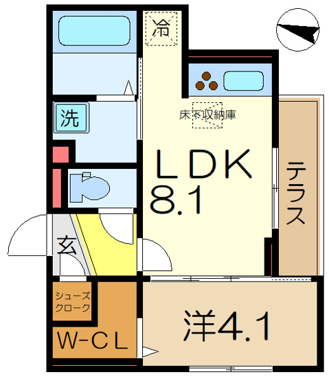 【間取り】 | D Paina弘明寺２