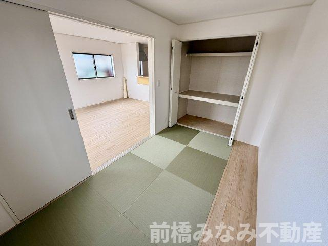 【新築】高崎市金古町第17　限定１棟　クレイドルガーデン　新築建売の和室|柔らかい畳が心地よい和室