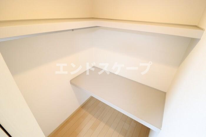 ヴィラ・ブルーノ　Ｅの収納|高崎、前橋のお部屋探しはエンドスケープまで！お客様の理想お聞かせ下さい♪