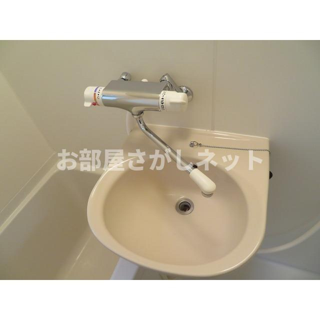 ちきゅうハウスの洗面所