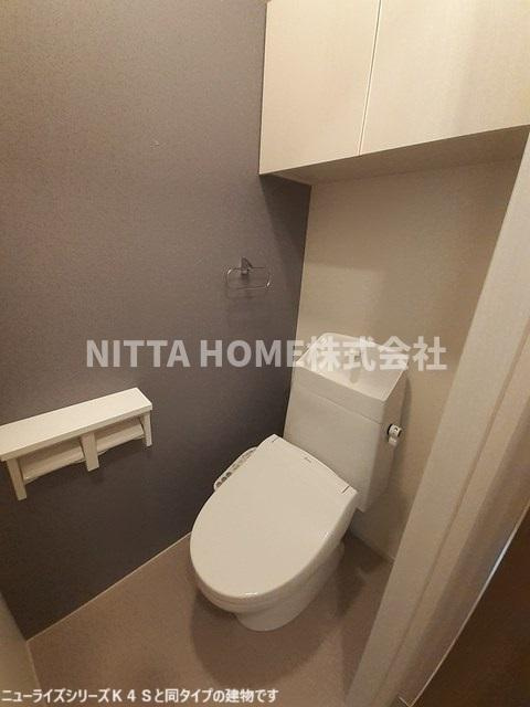カーサ　ルミノーゾのトイレ|【イメージ写真】温水洗浄便座のトイレです＊