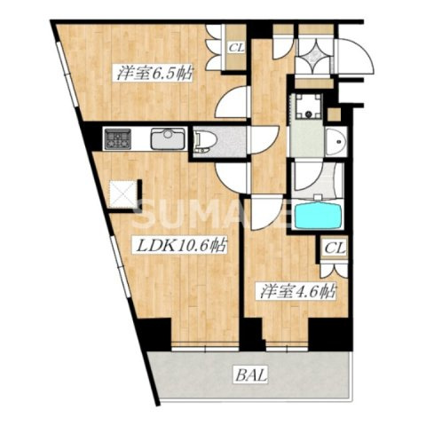 フレンシア田端南の間取り|間取りです☆