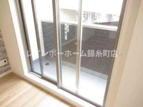 葛飾区東四つ木４丁目の賃貸マンションのバルコニー