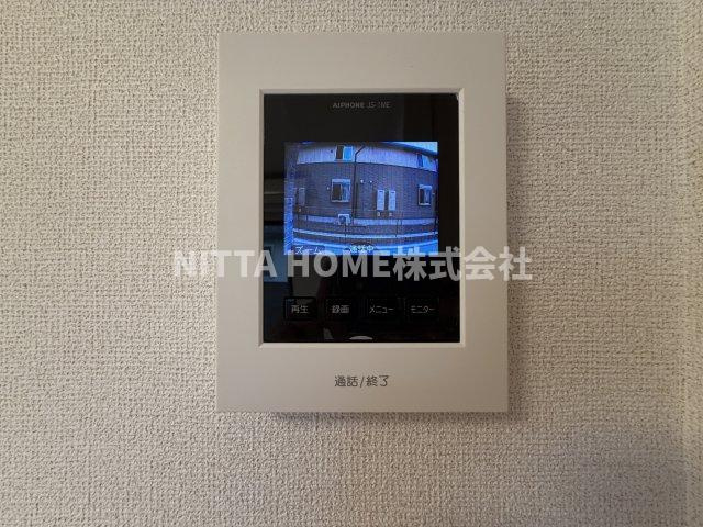 カーサ　ルミノーゾのセキュリティ|ＴＶインターホンを完備しています◎