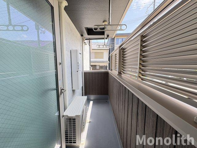 フジパレス岸和田駅前Ⅰ番館のバルコニー