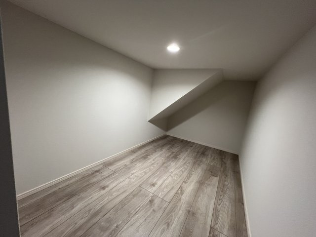 津山市大田　新築戸建　の収納|スキップフロア下収納