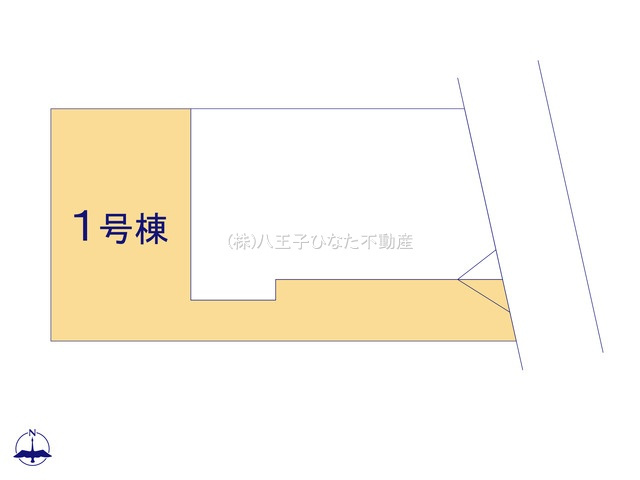 『八王子市新築戸建て』八王子市本町31-15【仲介手数料無料】　　４期の区画図|～仲介手数料無料☆八王子ひなた不動産～八王子市本町　新築戸建て