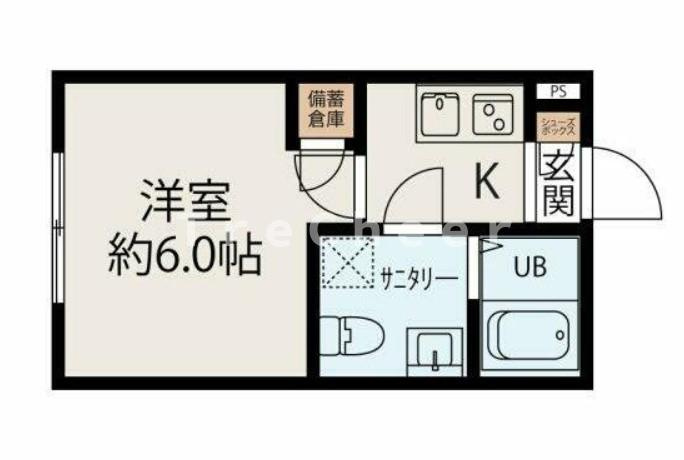 CIEL町屋の間取り
