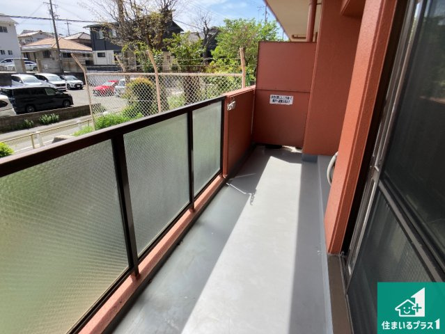 ライオンズマンション明石大久保のバルコニー|日当たりのよいバルコニー！お部屋が開放的に！