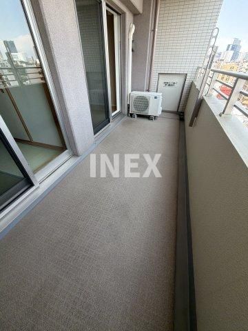 横浜市西区平沼２丁目の賃貸マンションのバルコニー