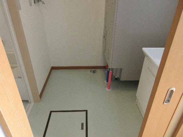 Bergイーストの洗面所