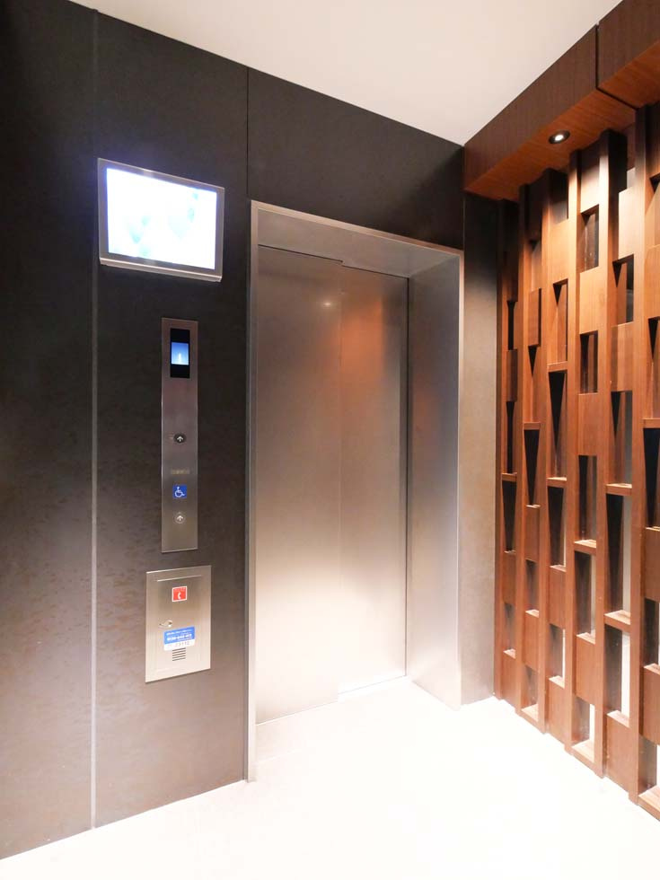 ハーモニーレジデンス東京イーストサイドの外観|外観は落ち着いています